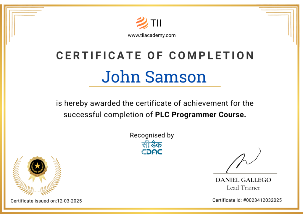 Admission certi